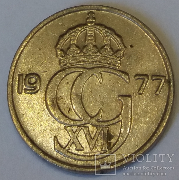 Швеція 50 ере, 1977, фото №3