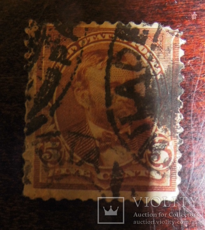 Коллекционая марка США, 1890 г. (price, Scott 223)