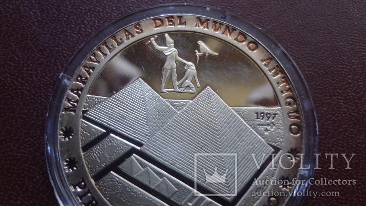 10  песос 1997  Куба  серебро, фото №3