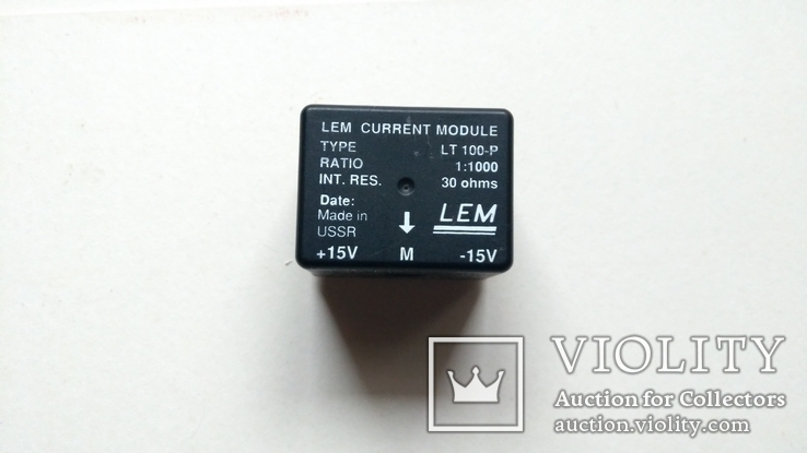 Датчик тока LEM LT 100p+15-15v, фото №2