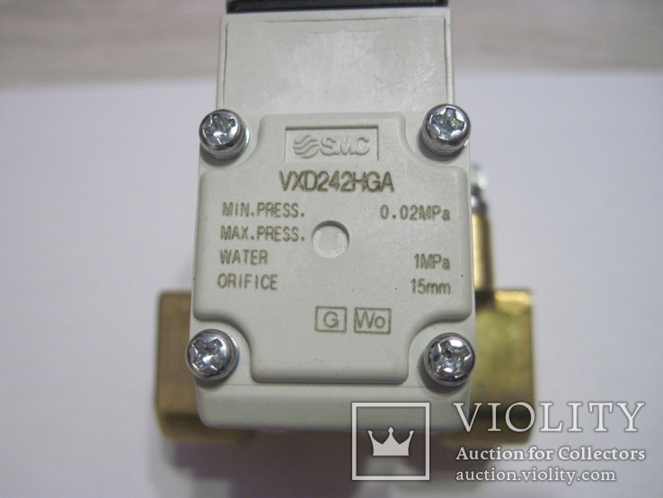 Прямоточний клапан VXD242HGA, G1/2,, фото №3