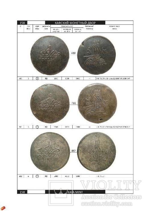 Каталог монет последнего крымского хана Шахин-Гирея (1777 - 1783), фото №6
