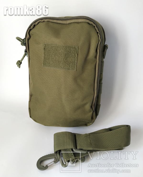 Тактическая универсальная (поясная) сумка - (1018-olive), фото №2
