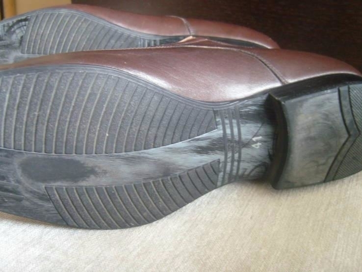 Туфли нат. кожа (страус), фото №11