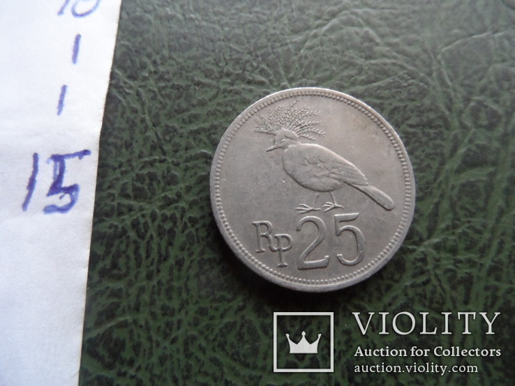 25 рупий  1971  Индонезия   ($1.1.15) ~, фото №4