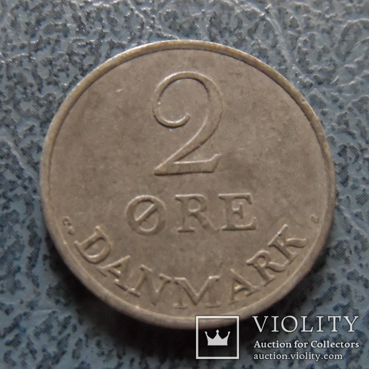 2 эре 1965   Дания    ($2.1.8) ~, фото №3