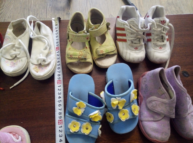 Детская обувь (12 пар в лоте), фото №4
