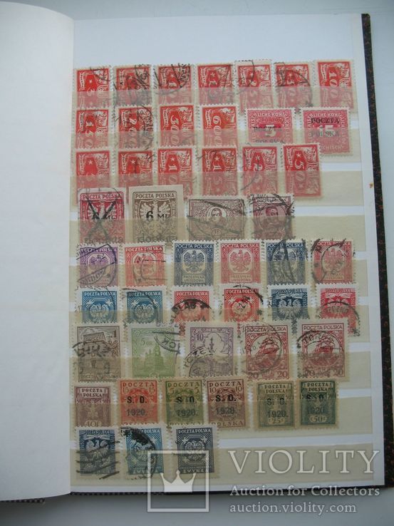 Альбом с марками Польша очень много разных марок, фото №2