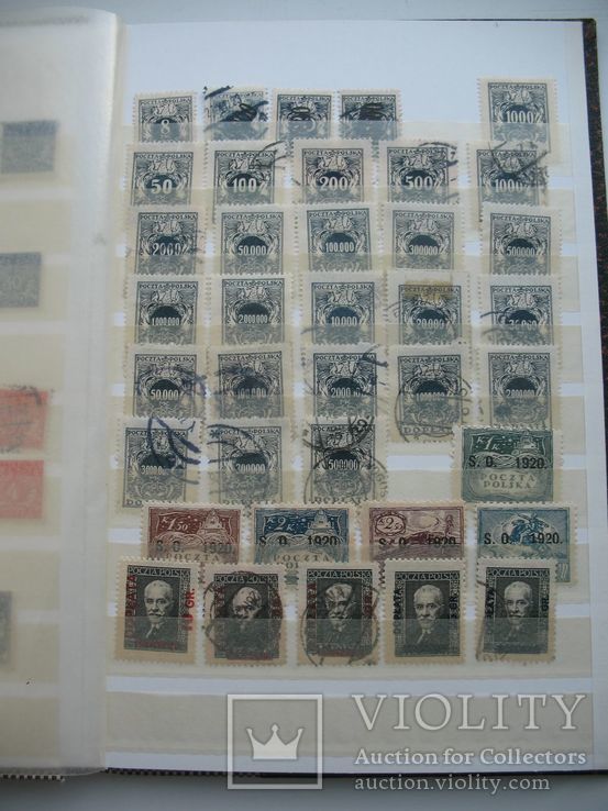 Альбом с марками Польша очень много разных марок, фото №4