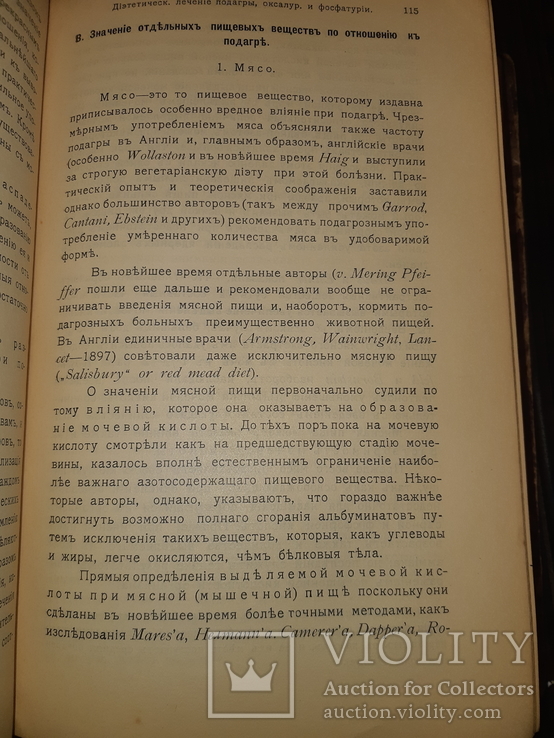 1906 Диететика. Руководство к диетическому лечению в 2 томах Комплект, фото №11