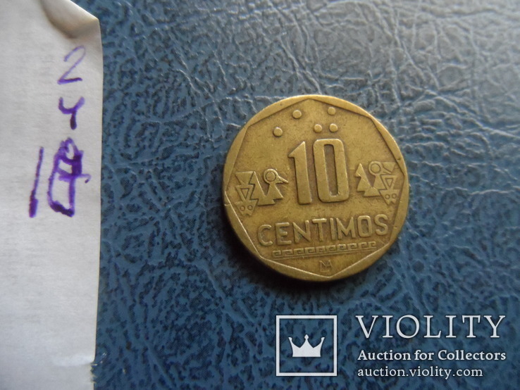 10 сантимо 2000  Перу   (2.4.10)~, фото №4