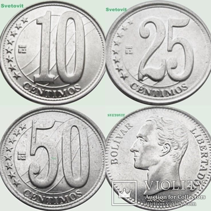 116.Монеты Венесуэллы 4 шт, photo number 2