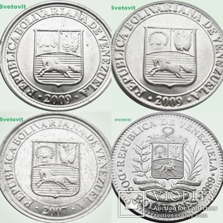 116.Монеты Венесуэллы 4 шт, photo number 3