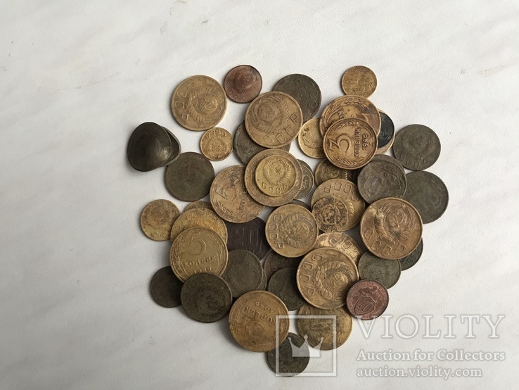 Монеты СССР до 1961 г. 57 шт, фото №2