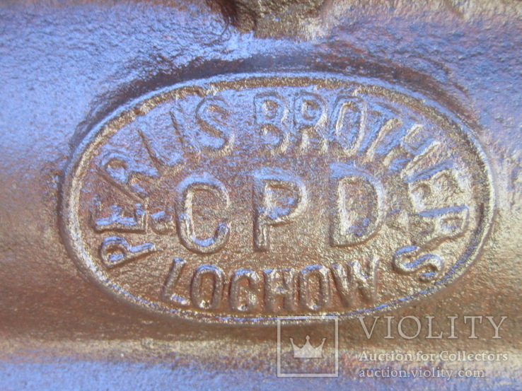 Частина з логотипом виробника 1910-20р з Галичини. Декор.-6, фото №3