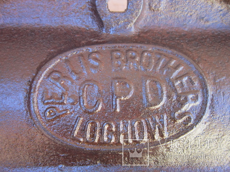 Частина з логотипом виробника 1910-20р з Галичини. Декор.-6, фото №6