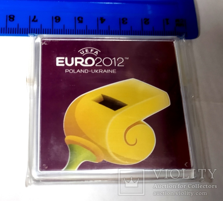 Магнит сувенирный евро 2012, фото №2