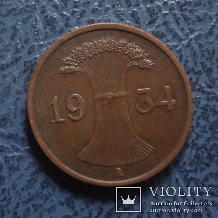 1 пфенниг 1934   Германия    ($2.2.21)~