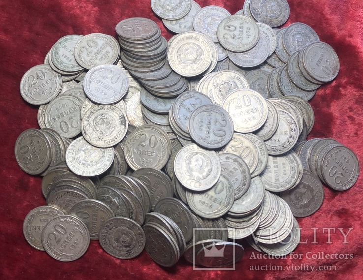 Билон 500 монет 1922-1930 года.