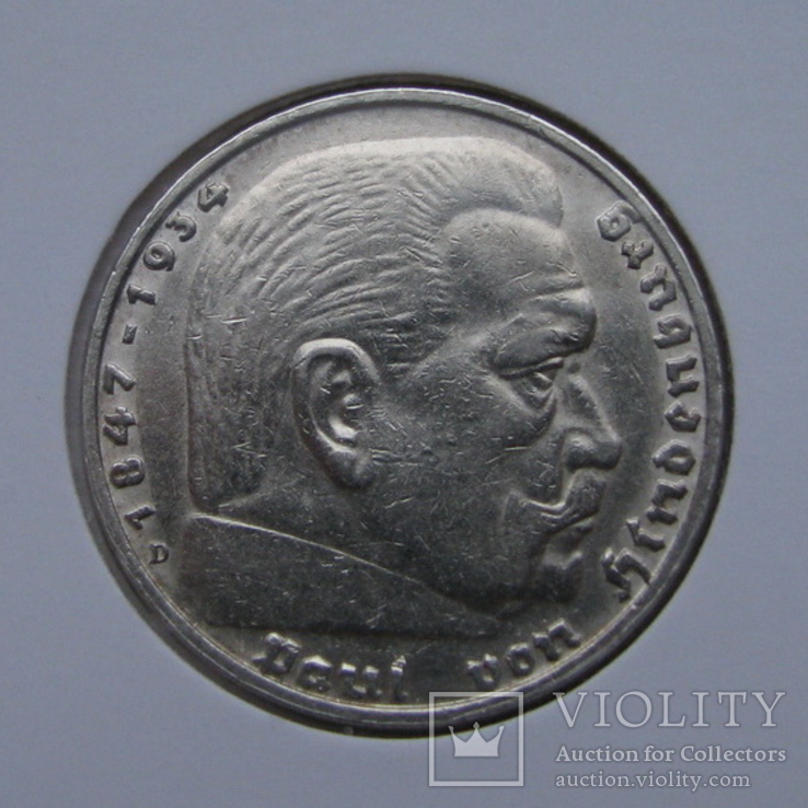 5 марок 1936 D