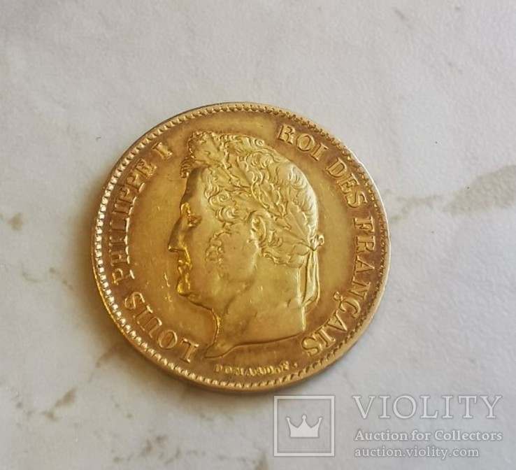 40 франков 1833 Филипп, фото №2