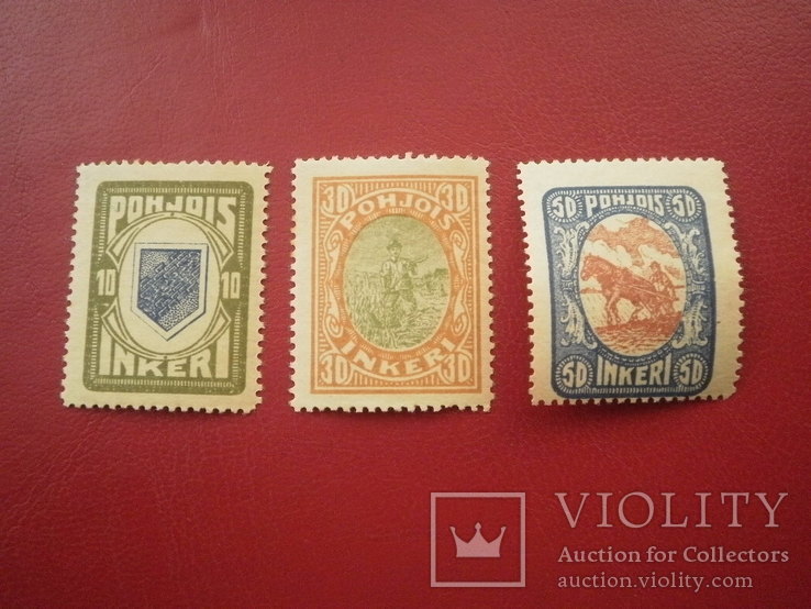 Північна Німеччина 1920 рік серія, 3 марки.