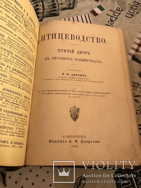 Птицеводство Цветные иллюстрации 1895год, фото №5