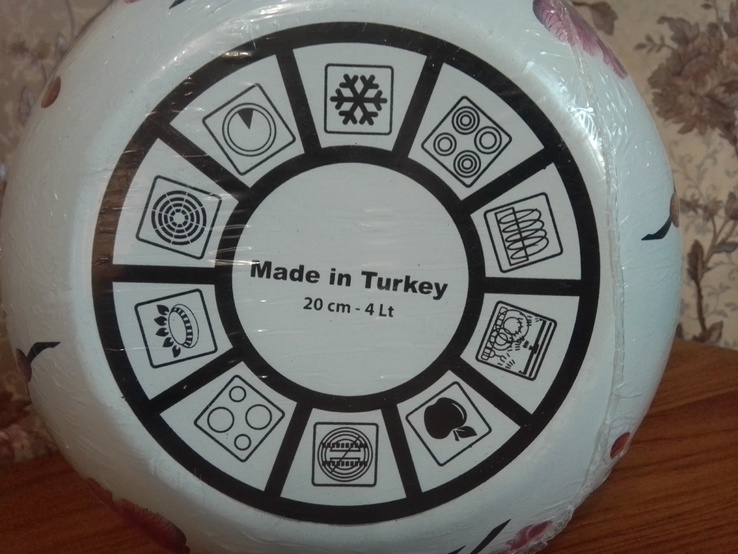 Набор кастрюль 3 шт (2л ;3л ;4л) Турция, фото №5