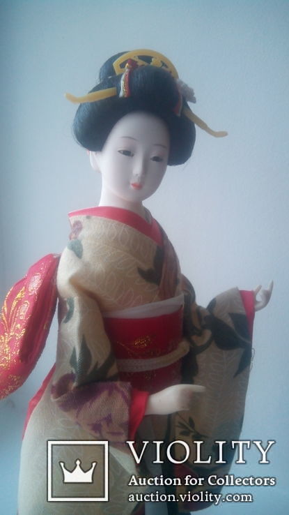  Колекційна лялька гейша 30см Лялька Японія, фото №4