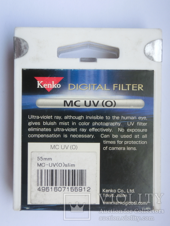 Светофильтр Kenko MC UV SLIM 55mm, фото №3