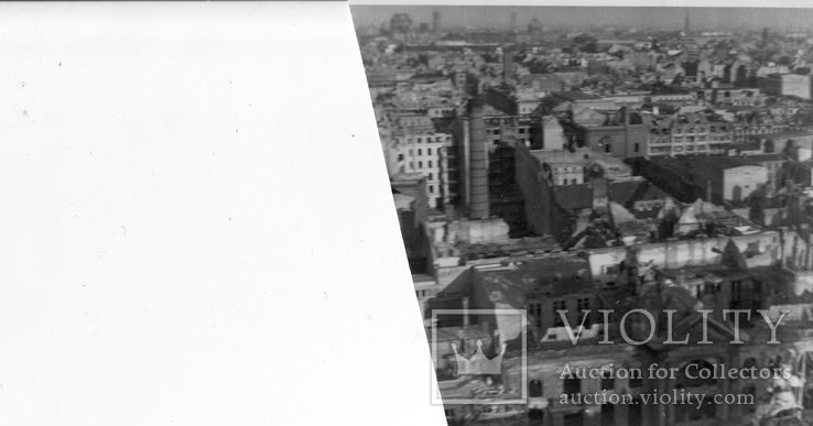 Фото. Круговая панорама Берлина с купола Рейхстага. 1948 г., фото №7