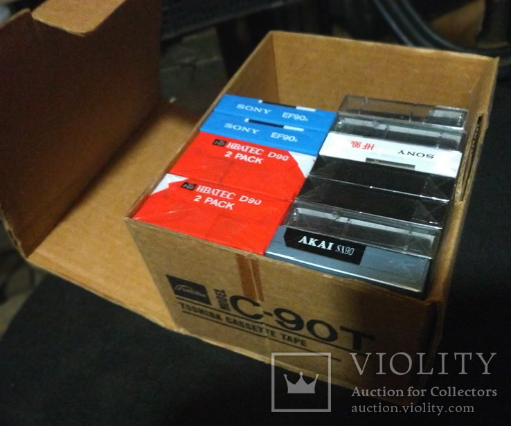 Аудиокассеты разные в упаковке и запайке 13 шт, фото №2