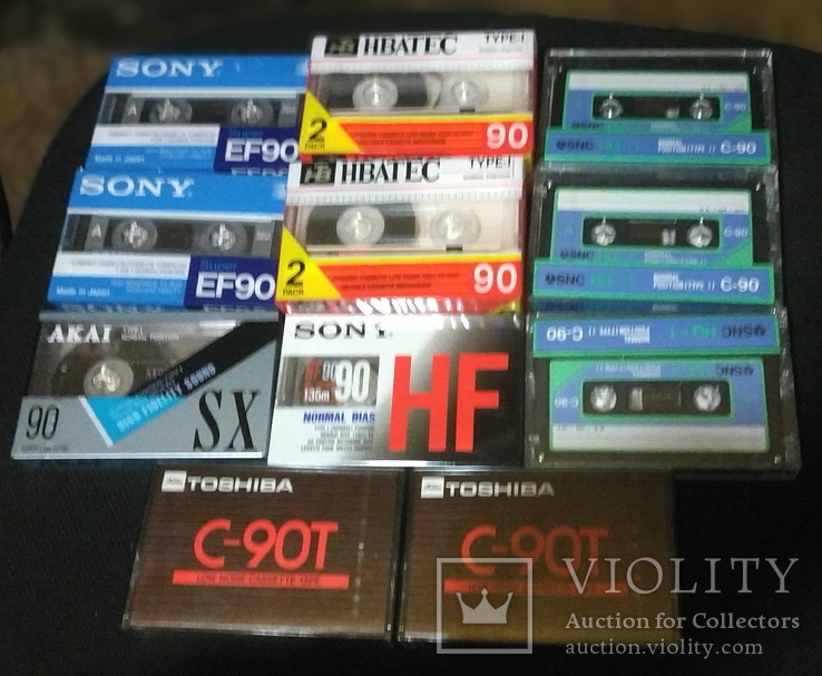 Аудиокассеты разные в упаковке и запайке 13 шт, фото №3