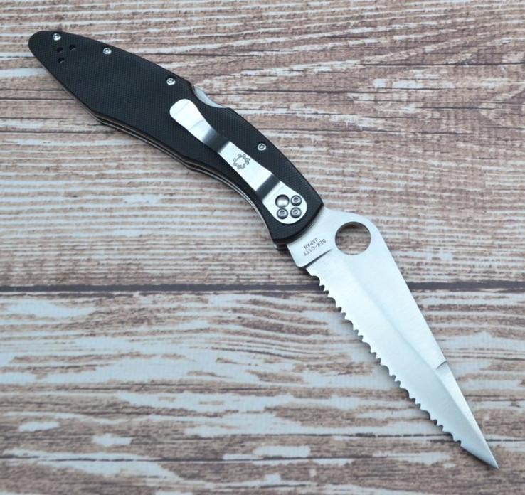 Нож Spyderco Police c07s реплика, numer zdjęcia 3