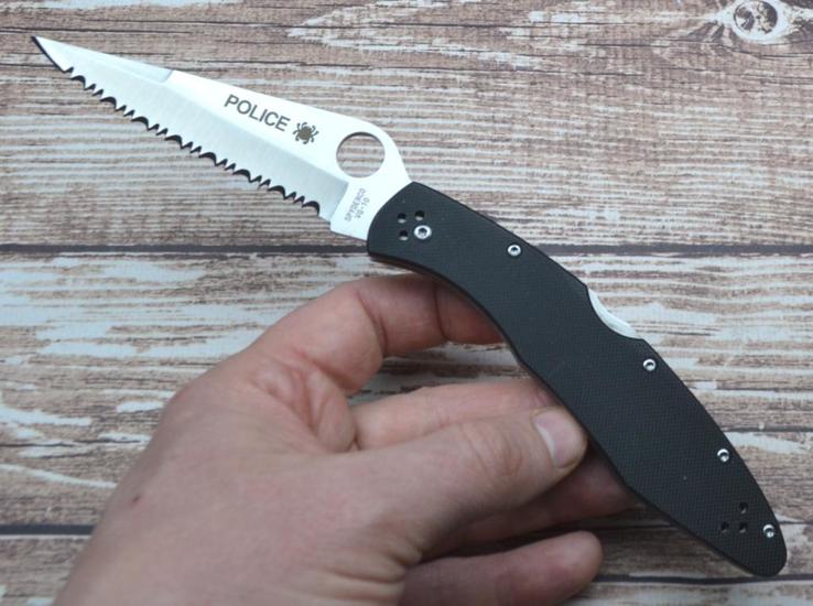 Нож Spyderco Police c07s реплика, numer zdjęcia 5