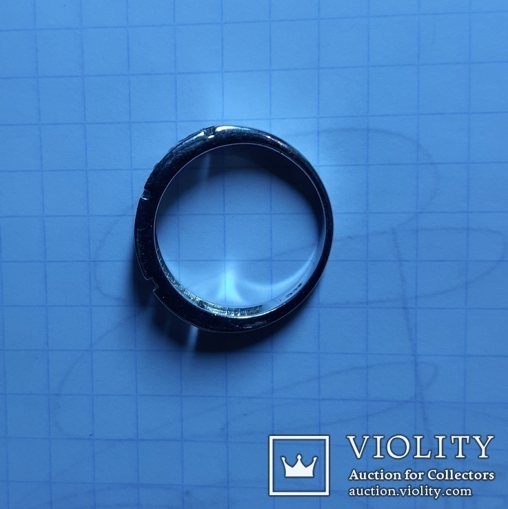 Перстень кольцо, серебро в позолоте, греческий стиль под Булгари, фото №4