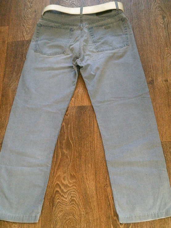 Armani  - фирменные летние джинсы с ремнем разм.32, фото №12