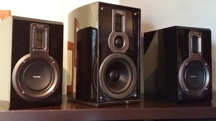 Акустическая система Philips MCD 909( HI-End) + Philips MCD 706, фото №2