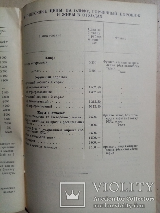 Прейскурант цен на товары молочной, жировой, маргариновой и холодильной пром. 1938 г., фото №11