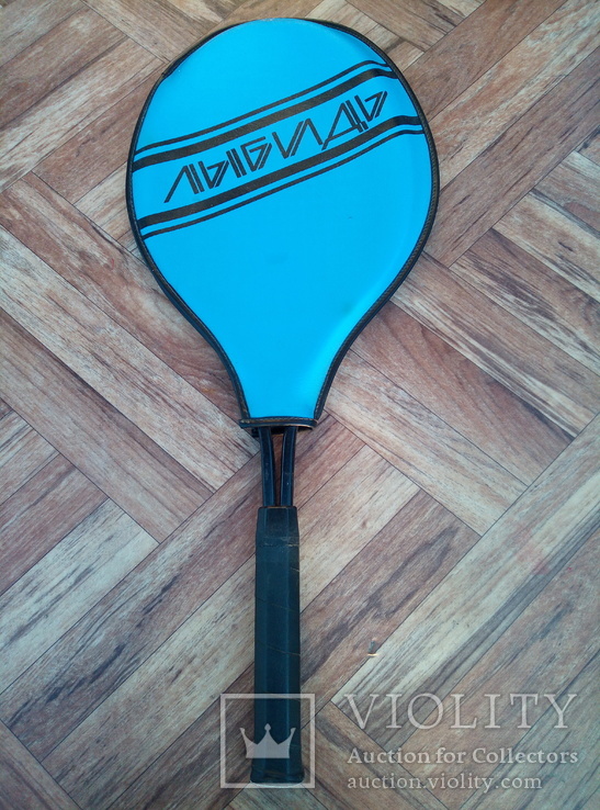 Винтажная теннисная ракетка Лыбидь. Производство ссср., фото №2