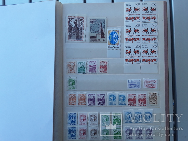 Набор почтовых марок  Украины, фото №5