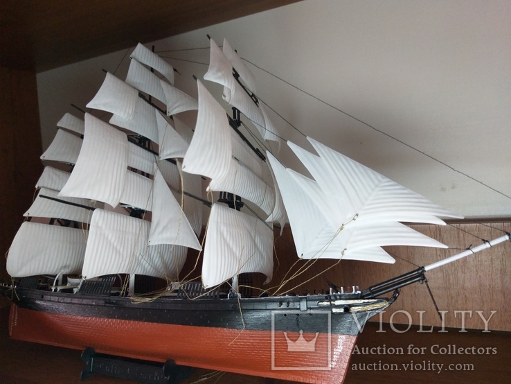  Парусник CUTTY SARK 1:220, фото №4