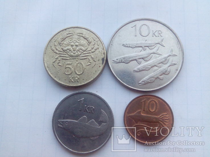 Монеты Исландии.