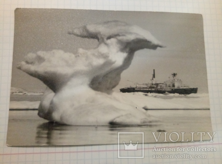 Фото:Ледокол:Адмирал Макаров и ледник., фото №2
