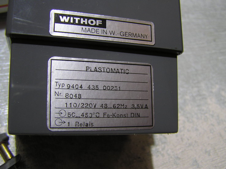 Термостат с терморегулятором WITHOF., фото №5