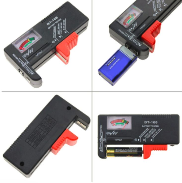 Универсальный тестер заряда батареек, аккумуляторов BT-168, numer zdjęcia 2