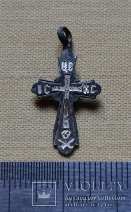 Крестик серебро 84 ( 0,52 г.), фото №3