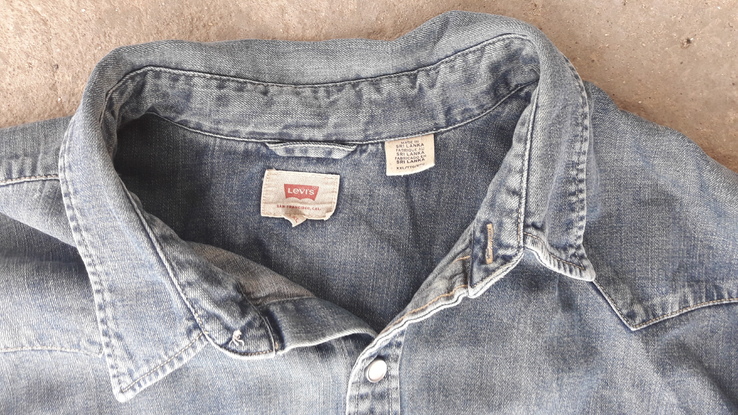 Чоловіча джинсова сорочка Levi's., фото №11