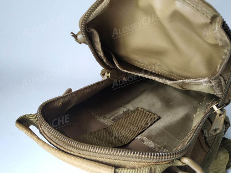 Тактическая - штурмовая универсальная сумка на 9 литров с системой M.O.L.L.E, photo number 7