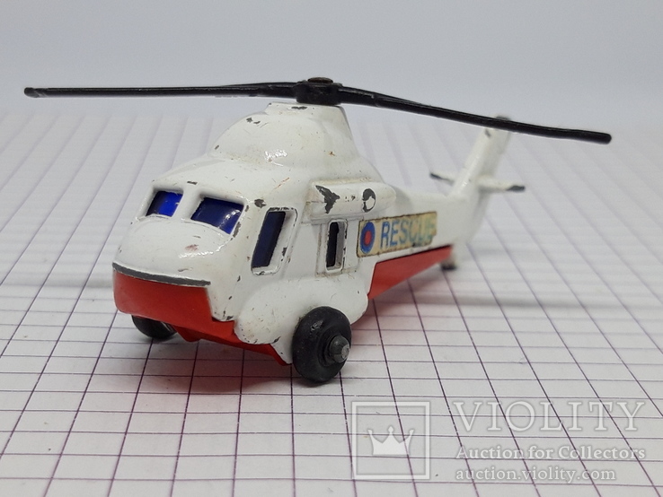 1976 Matchbox Lesney. Made in England. Seasprite Helicopter (cc)